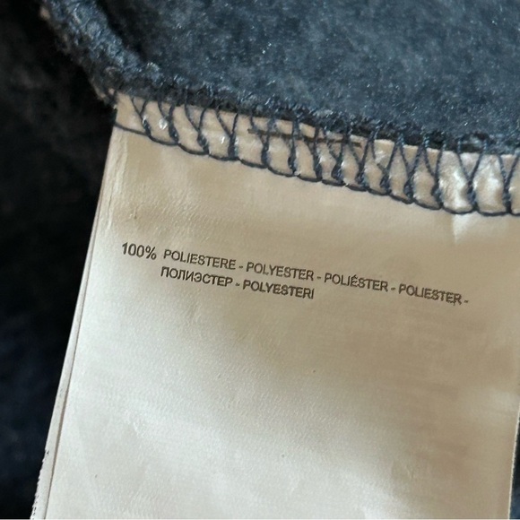 CMP Men’s Knit-Tech Fleece Jacket Heather Blue Size L Outdoor Gorpcore Italy - Picture 13 of 13